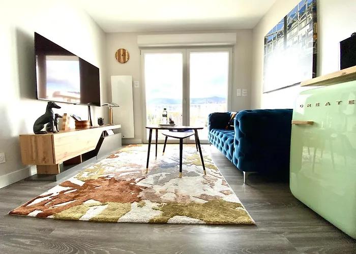 Appartement T2 Avec Parking, Loggia, Vue Puy De Dôme