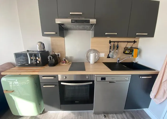 T2 Avec Parking, Loggia, Vue Puy De Dome 클레르몽페랑