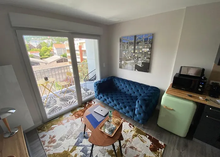 T2 Avec Parking, Loggia, Vue Puy De Dôme