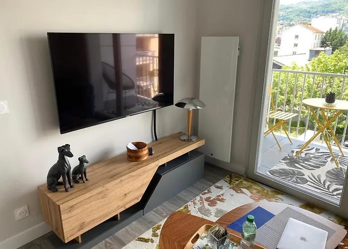 T2 Avec Parking, Loggia, Vue Puy De Dome 아파트 클레르몽페랑