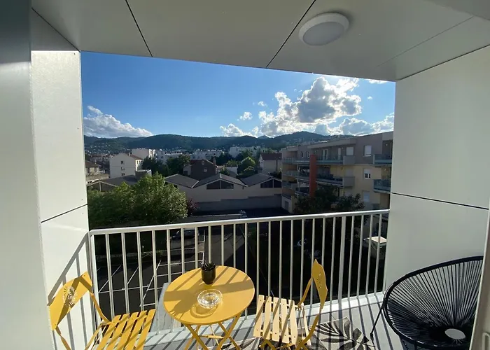 T2 Avec Parking, Loggia, Vue Puy De Dome * 클레르몽페랑