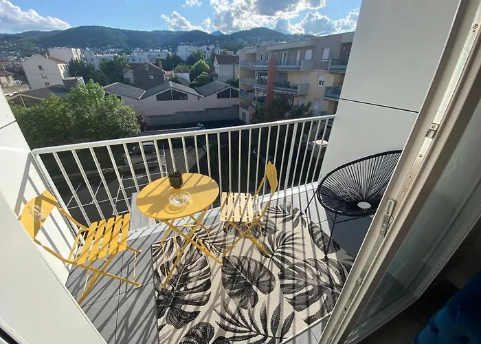 아파트 T2 Avec Parking, Loggia, Vue Puy De Dome